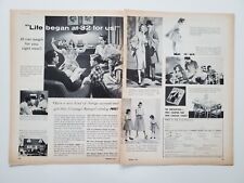 Spiegel Catalog Strattan Family Wheaton, Ill Clothes, Home 1955 Vintage Print Ad picture