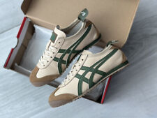 Onitsuka Tiger MEXICO 66 Stylish Classic Beige/Grass Green Unisex Sneakers NEW  picture