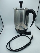 VINTAGE FABERWARE SUPER FAST FULLY AUTOMATIC COFFEE POT 8 CUP MAKER picture