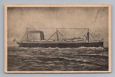 U.S.S. Matsonia Steam Ship Liner Steamship DB Postcard picture