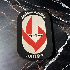 Vtg Defunct Fyr Fyter Fire Extinguishers Indianapolis 500 Promotional Sign c1940 picture