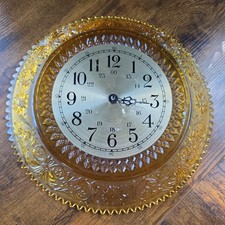 Vtg Amber Indiana Tiara Sandwich 12