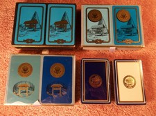 PRESIDENTIAL RETREAT CAMP DAVID PLAYING CARDS ALL 8 DECKS STILL SEALED IN CELLO picture