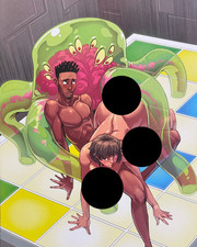 🔥 MONEY SHOT THE F* OFFS#2 - CVR E -NSFW VIRGIN VARIANT - GARTH GRAHAM picture