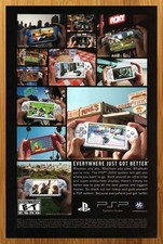 2008 PSP 3000 Vintage Print Ad/Poster Authentic Video Game Console Promo Art 00s picture