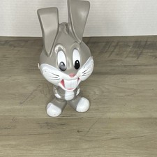 Vtg 1976 Mattel Bugs Bunny Chatter Pull String Talking Toy Figurine Looney Tunes picture