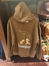 (All Sizes) 2026 Disney Parks Classic D Chip & Dale Brown Pullover Hoodie NWT picture