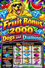 FRUIT Bonus 2000 / 2 IN 1 / 8-Liner Replacement CGA Game Board Cherry MASTER IGS picture