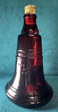 Vintage Wheaton Red LibertyBell Bottle 7 1/2