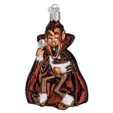 Old World Christmas COUNT CHOCULA (32770) Glass Ornament w/ OWC Box picture