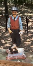 Vintage Resin Golfer Statue 28 Inches Tall picture