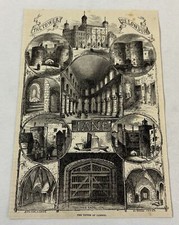1881 magazine engraving ~ THE TOWER OF LONDON picture
