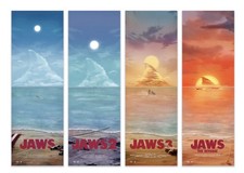 Neal Fraser JAWS 1 2 3 4 The Revenge 4 Posters 12x36 / Bottleneck Gallery 1/100 picture