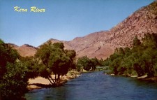 Kern River, Kernville, California Postcard picture