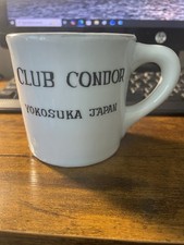 VTG 1962 Club Condor Mug Yokosuka Japan US Navy Sailor Bar Diner Coffee Cup RARE picture