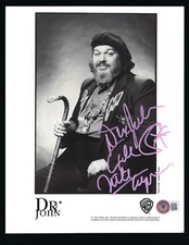 Dr. John Signed 8x10 Photo BAS Authenticated New Orleans blues, jazz & R&B picture