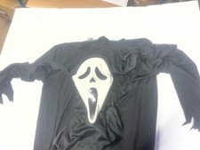 Ghost Face Scream 4 Easter Unlimited EU Mask - 2011 NON-GLOW Fun World W/ Robe picture