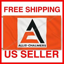 Allis-Chalmers 3x5 ft Banner Flag Tractor Farm Equipment Premium Wall Decor Sign picture