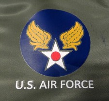 U.S.A.F. FLIGHT JACKET/FLIGHT SUIT HEAT TRANSFER DECAL picture