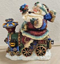 Vintage Crinkle Claus Locomotive Filled With Joy 1997 Santa #15647 picture