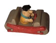 Fun 1990 Vintage Hanna Barbera Fred Flintstone Car Toy picture
