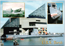 USS Torsk Baltimore Maryland MD Submarine Vintage Postcard picture