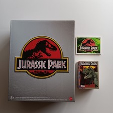 Jurassic Park Ian Malcolm talking figure Chaos Theory + card set (88/11) Topps picture