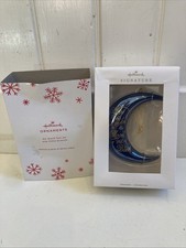 Hallmark Signature  Love You to The Moon and Back Porcelain Ornament picture