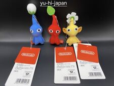 Pikmin mascot plush keychain red blue yellow 3 sets Nintendo Tokyo Osaka Limited picture