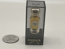 Vintage GIVENCHY III Parfum   Mini 2ml Collectible Perfume Bottle & Original Box picture