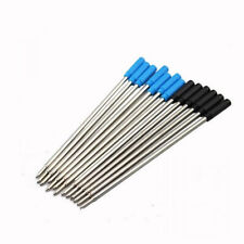 10Pcs Cross Style Ballpoint Pen Ink Refills Black And Blue Stationary Supplies picture