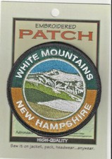 White Mountains New Hampshire Souvenir Patch NH001 picture