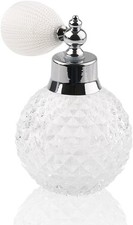 Coolrunner Crystal Art Vintage Style Refillable Perfume 3.4 Ounces, Clear  picture