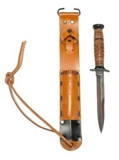 U.S. WWII M3 Fighting Knife & M6 Leather Scabbard picture
