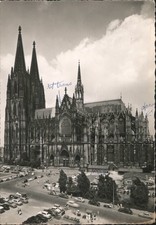 Koln, Germany am Rhein Dom Sudseite Original Vintage Postcard picture