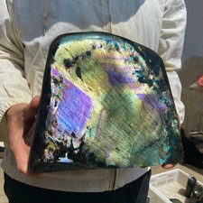 20.7lb Natural Labradorite Gorgeous Feldspar Crystal freeform Specimen Healing picture