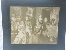 1899 Antique New Year’s Eve Portrait Photo Chillicothe Ohio Victorian Era picture