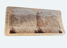 Keystone View Company Stereoview 10730 Chamonix France Scenic Mountains picture