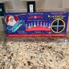 Brand New~ Christopher Radko Shiny Brite Christmas Candolier  Candelabra Lights picture