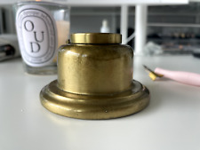 Vintage Brass Inkwell picture