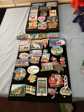 40 MAGNETS U.S. STATES N COUNTRIES Refrigerator Magnets Lot Souvenir Travel picture