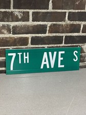 7th Ave South ST Retired street signs From Pell City Alabama Old Style Sign picture