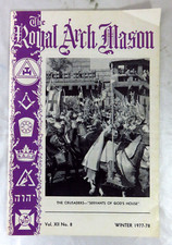 Vtg 1977-78 The Royal Arch Mason Masonic Magazine Freemasons picture