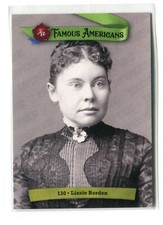2021 HA Historic Autographs Famous Americans Green Base Card #130 Lizzie Borden picture