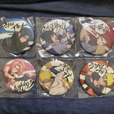 NARUTO Shippuden Washi Style Can Badge Set 6 Namco Japan Naruto Itachi Minato picture