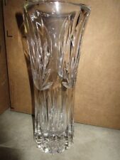 PRINCESS HOUSE Full Leaded Crystal Glass Vase West Germany Multi Faceted 10