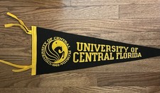 Vintage University Of Central Florida Wool Felt Pennant picture
