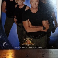 MGM Comic-Con 2004 Event Guide - Stargate SG-1 PROMO CARD  picture