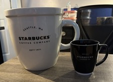 2016 Starbucks Giant Abbey Classic Ceramic Limited Edition Coffee Mug 138oz picture