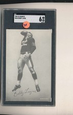 1948-exhibits w468 Bobby Layne Lions football exhibit card sgc 6 em picture